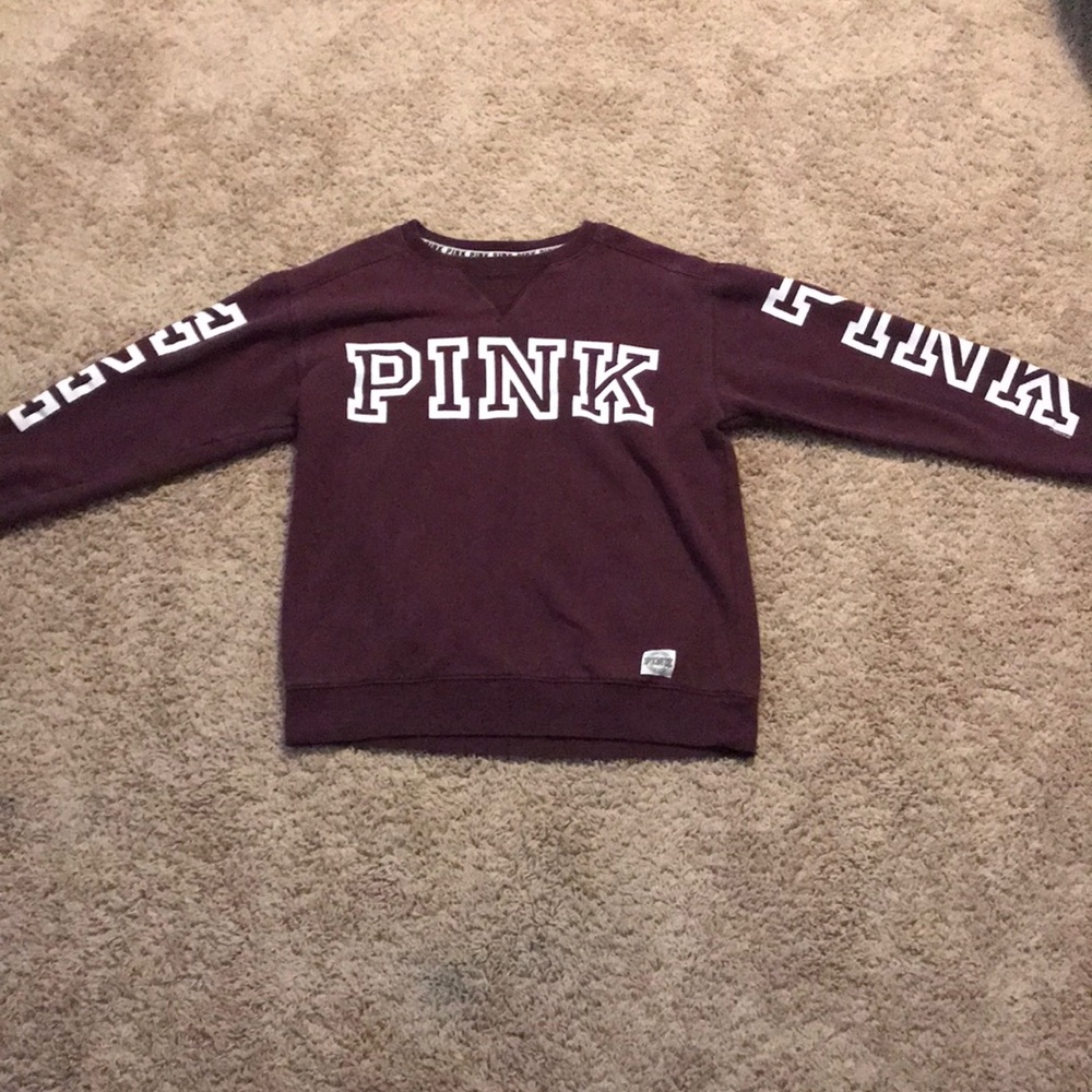Maroon PINK sweater
